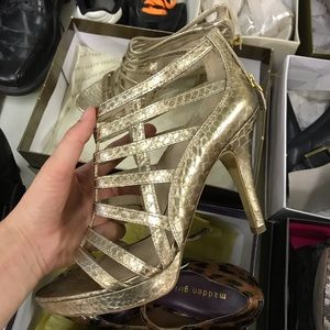 4” Franco Sarto Strappy Heels